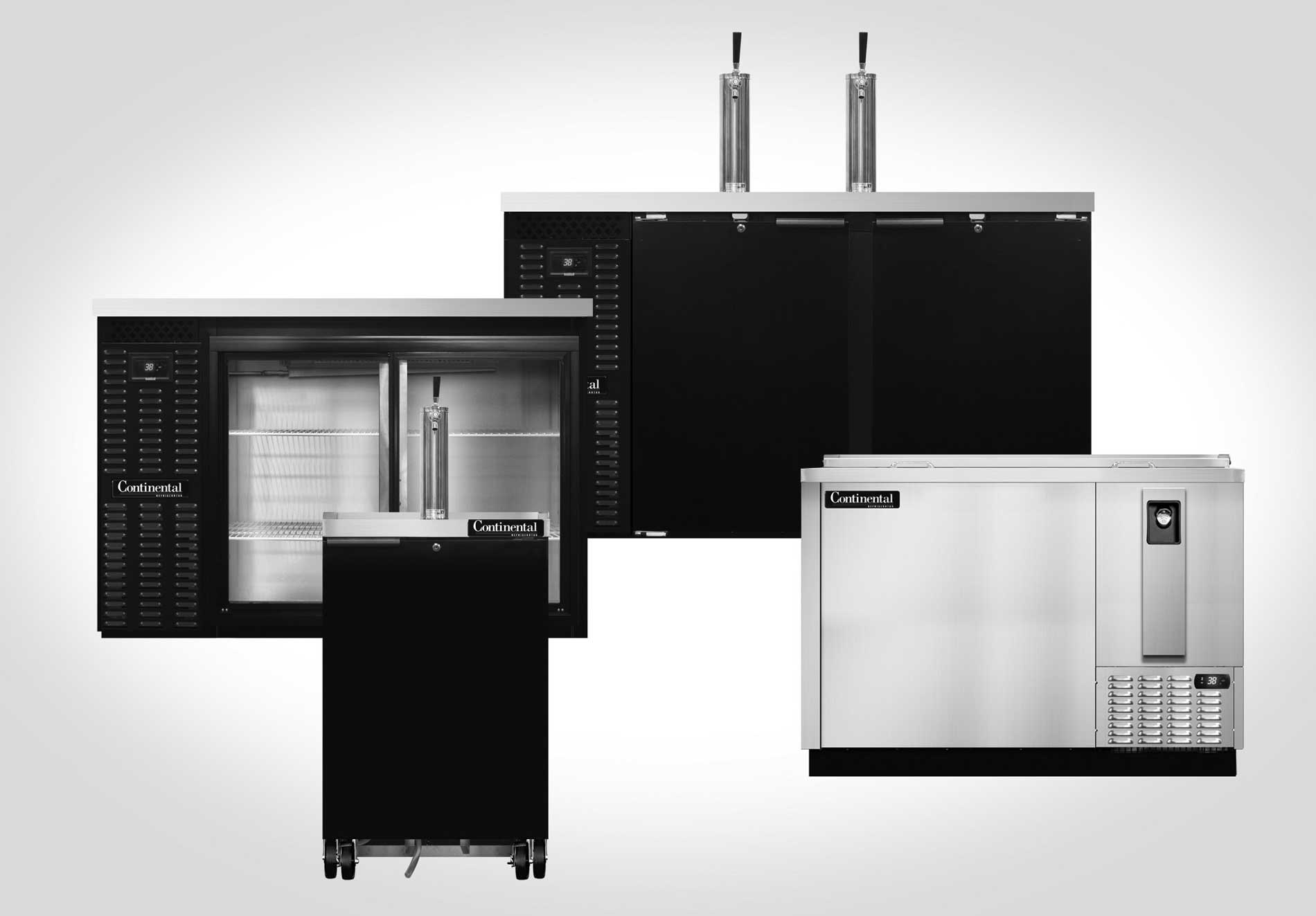 Commercial bar and beverage dispensing equipment represented by High Sabatino Associates in the Mid-Atlantic