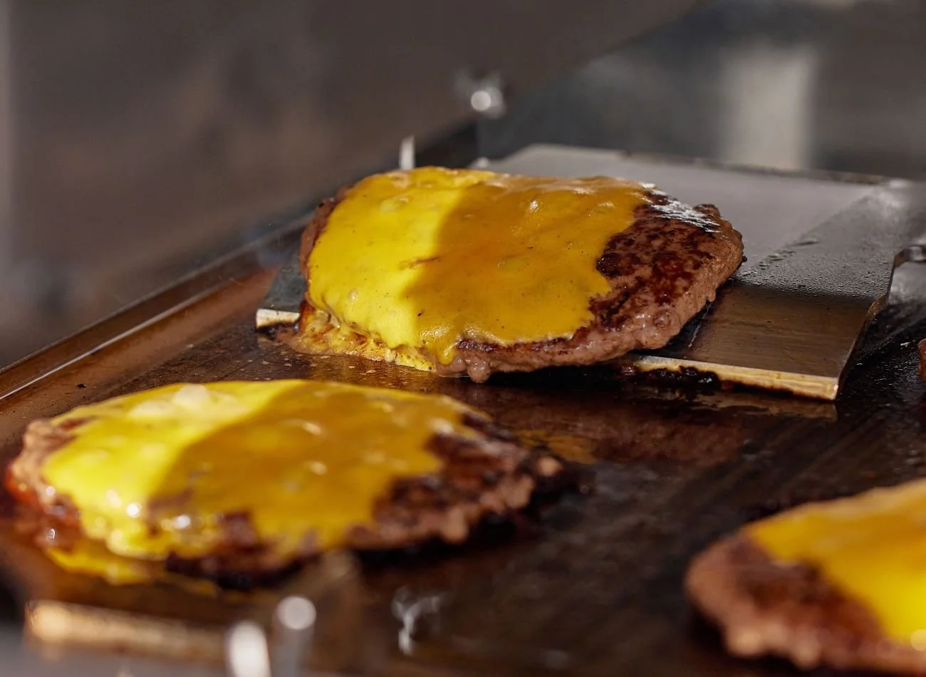 Aniai Burgers on Grill